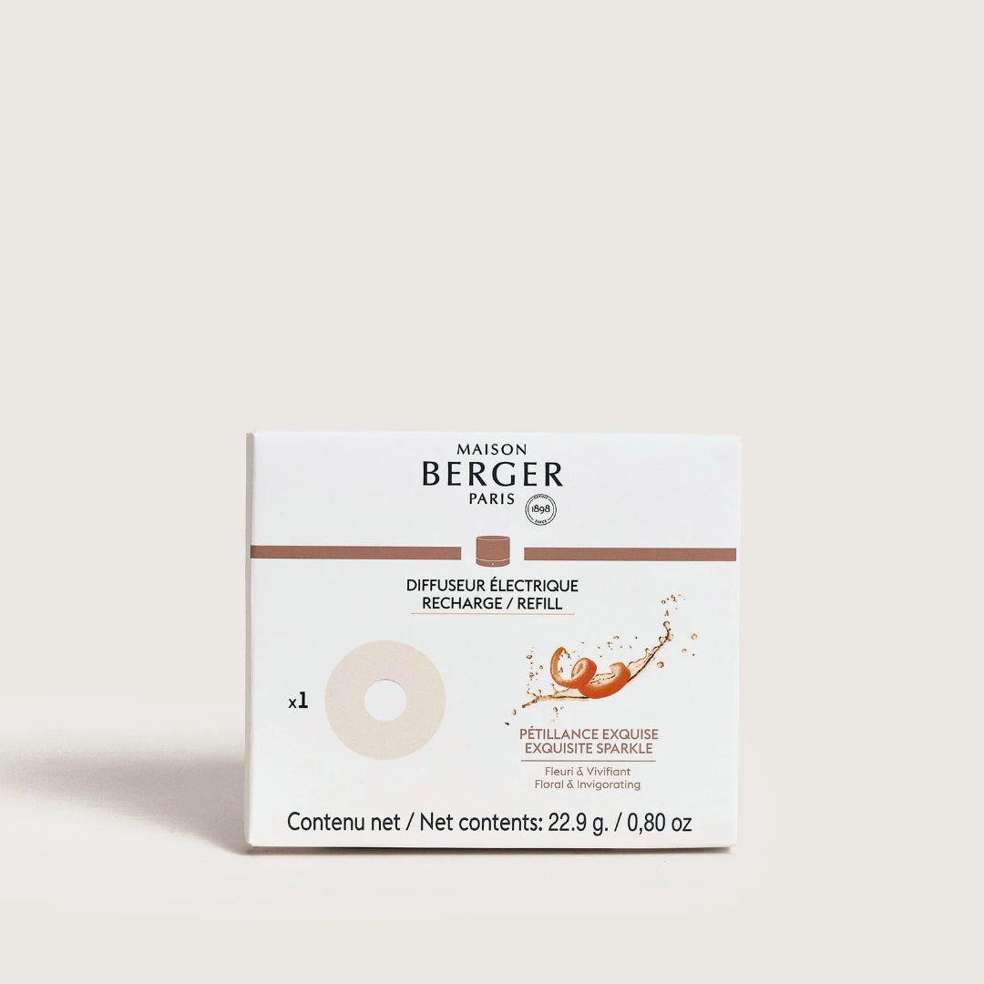 Maison Berger Paris refill packaging on a light beige background