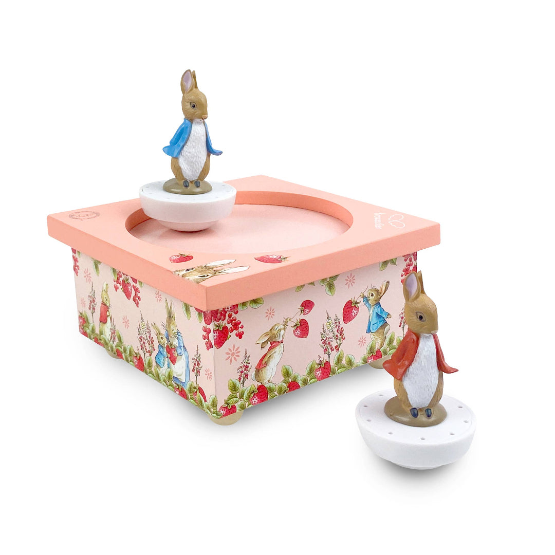 TROUSSELIER SAS - Dancing Peter Rabbit© Music Box Strawberries
