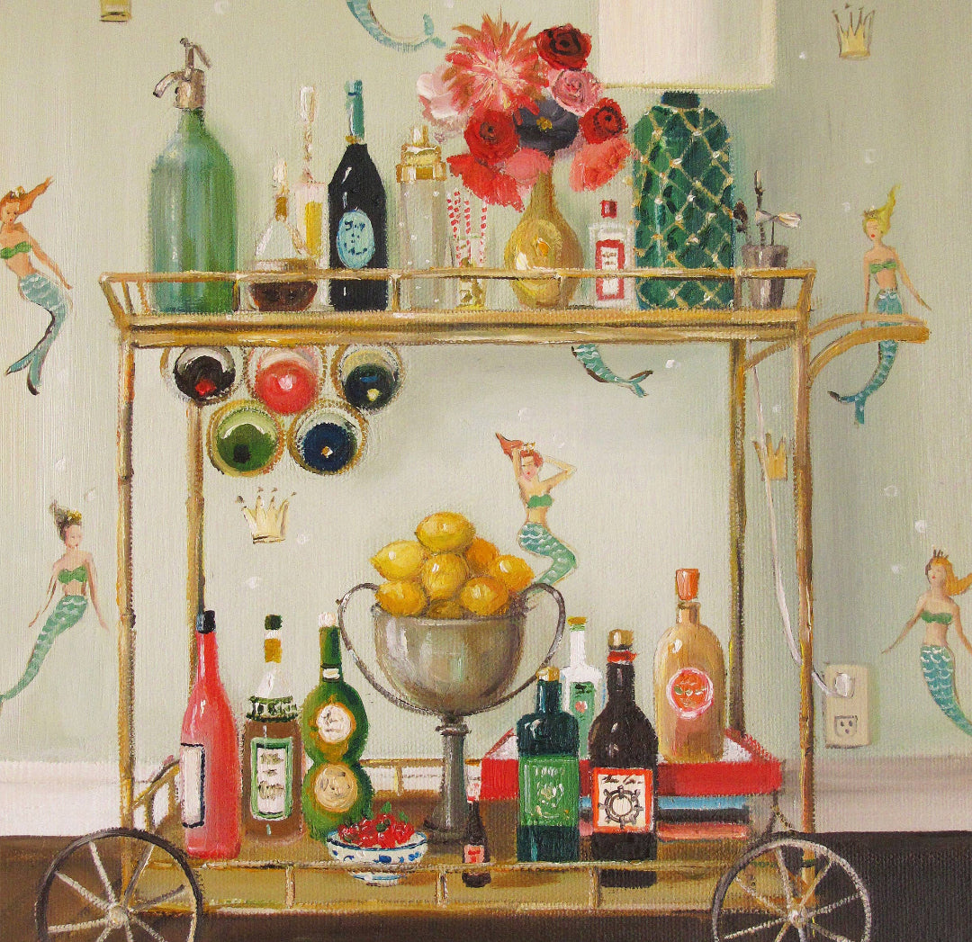 Janet Hill Studio - Impression d'art des serveuses