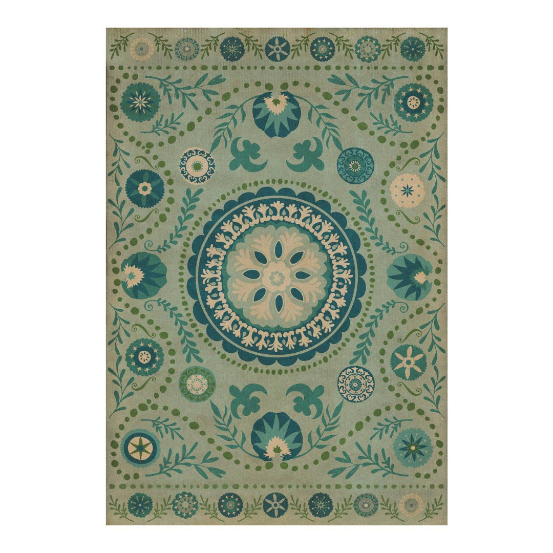 Spicher & Co. Vintage Vinyl - Pattern 38 Boho Blue