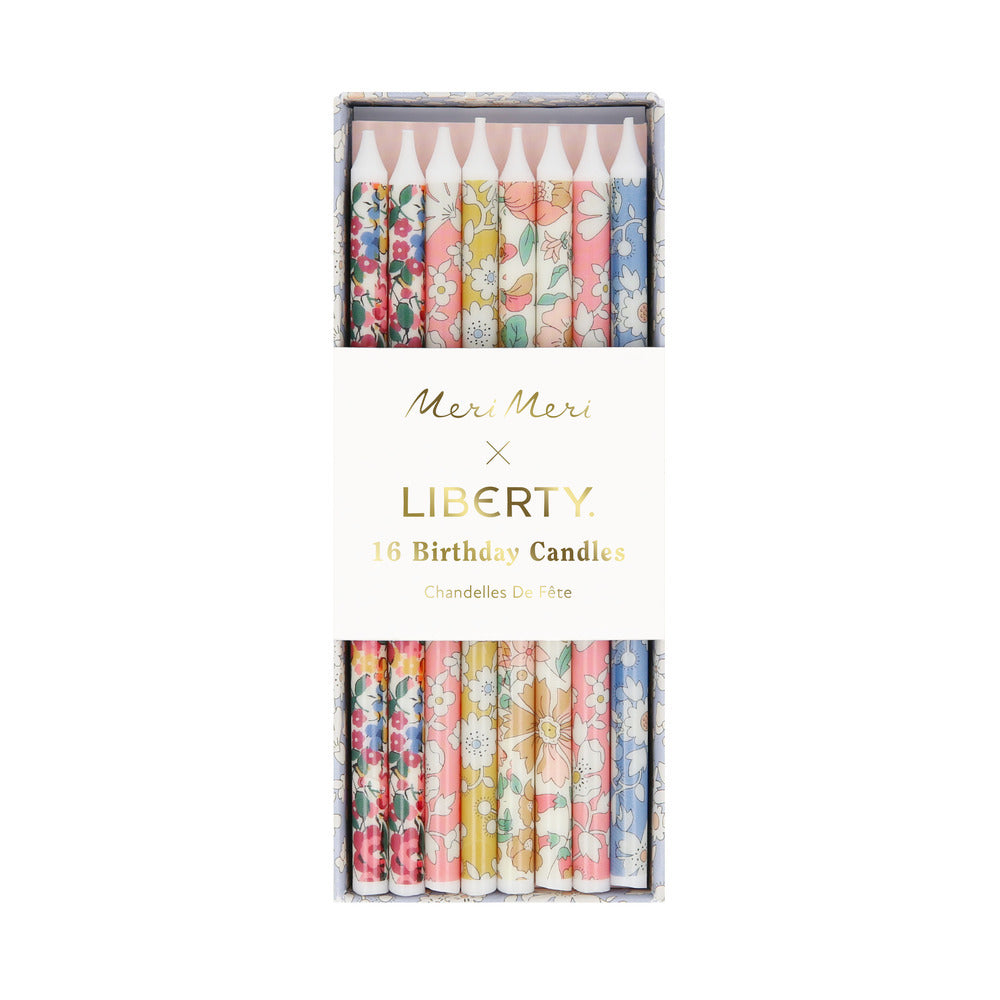 Bougies de fête imprimées Liberty Mixes