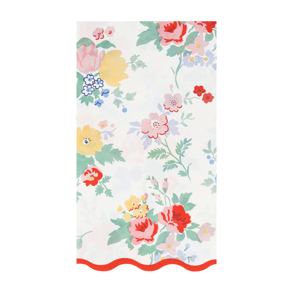 Vintage Floral Guest Napkin