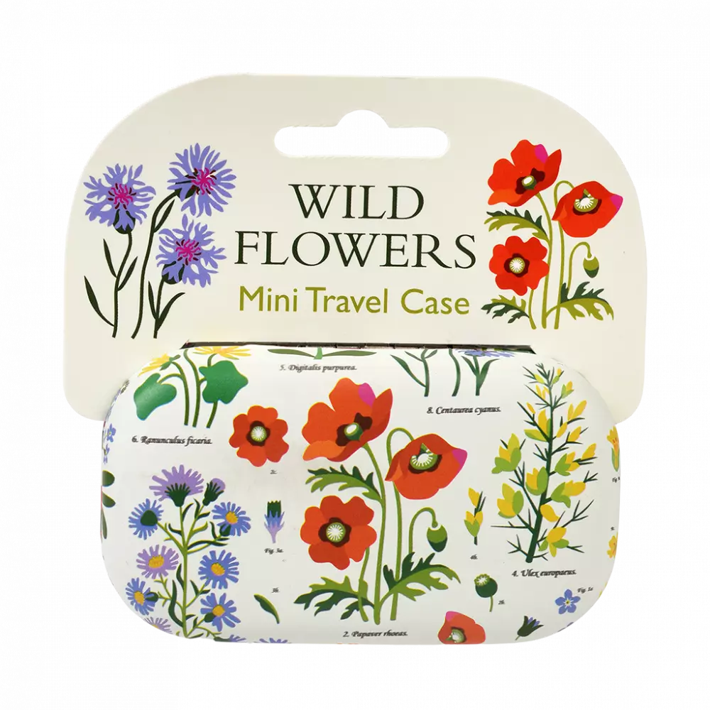 Wild Flowers Mini Travel Case