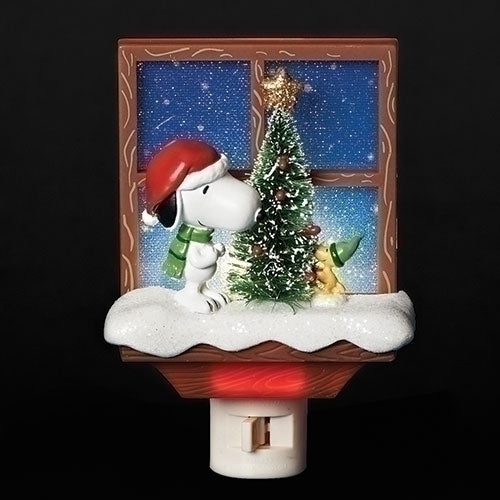 Snoopy & Woodstock Christmas Tree Nightlight