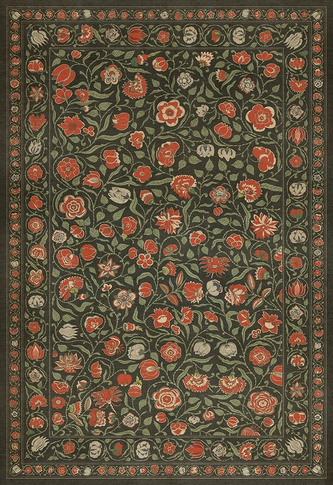 Spicher & Co. Vintage Vinyl – Williamsburg – Floral antique – Où tu vas, j'irai