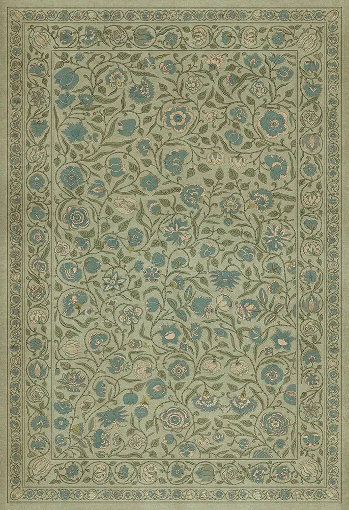 Spicher & Co. Vintage Vinyl – Williamsburg – Floral antique – Une joie de la terre