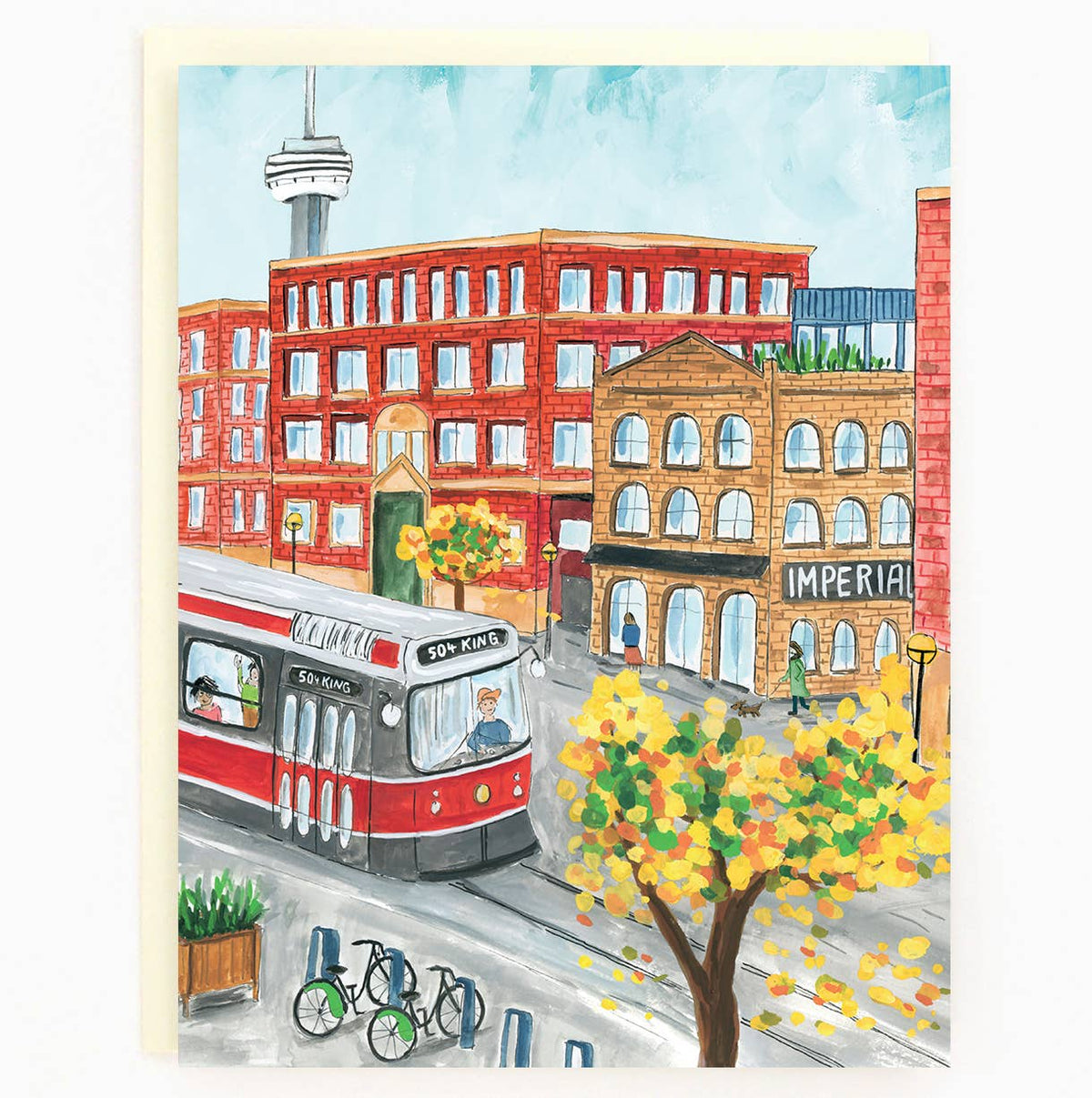 Carte d'automne Toronto King West