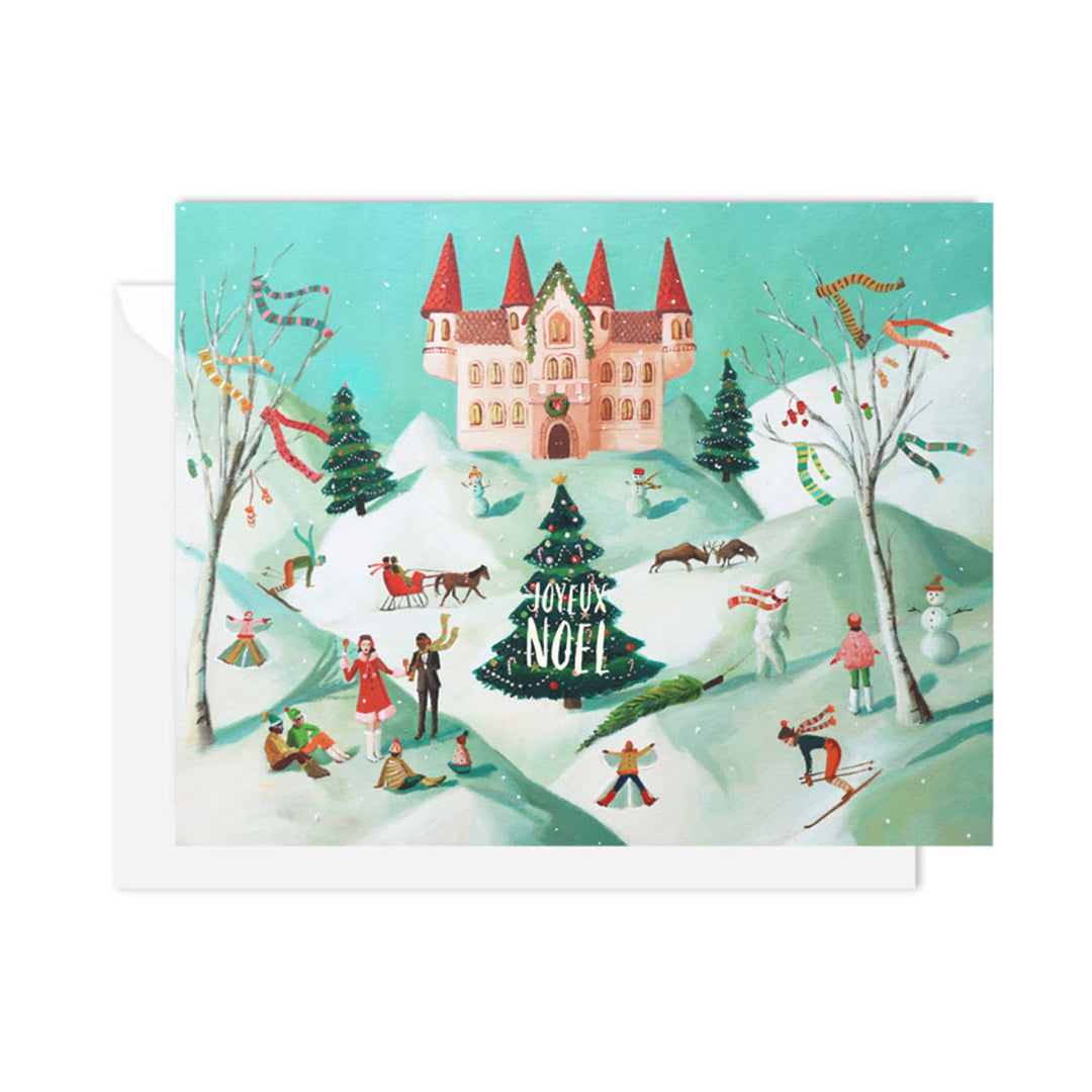 JANET HILL STUDIO - Carte de vœux Joyeux Noël