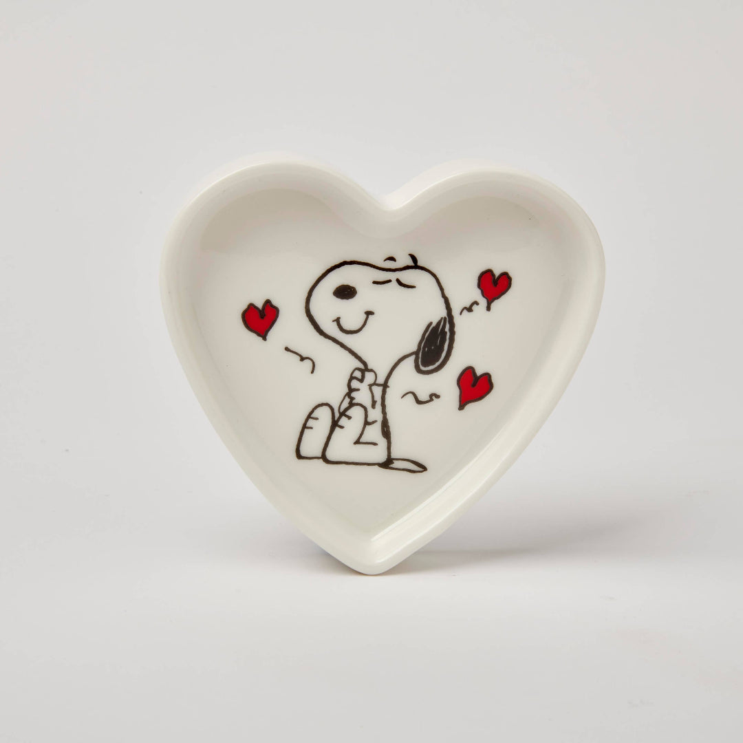 Magpie - Peanuts Heart Shaped Trinket Dish - Love