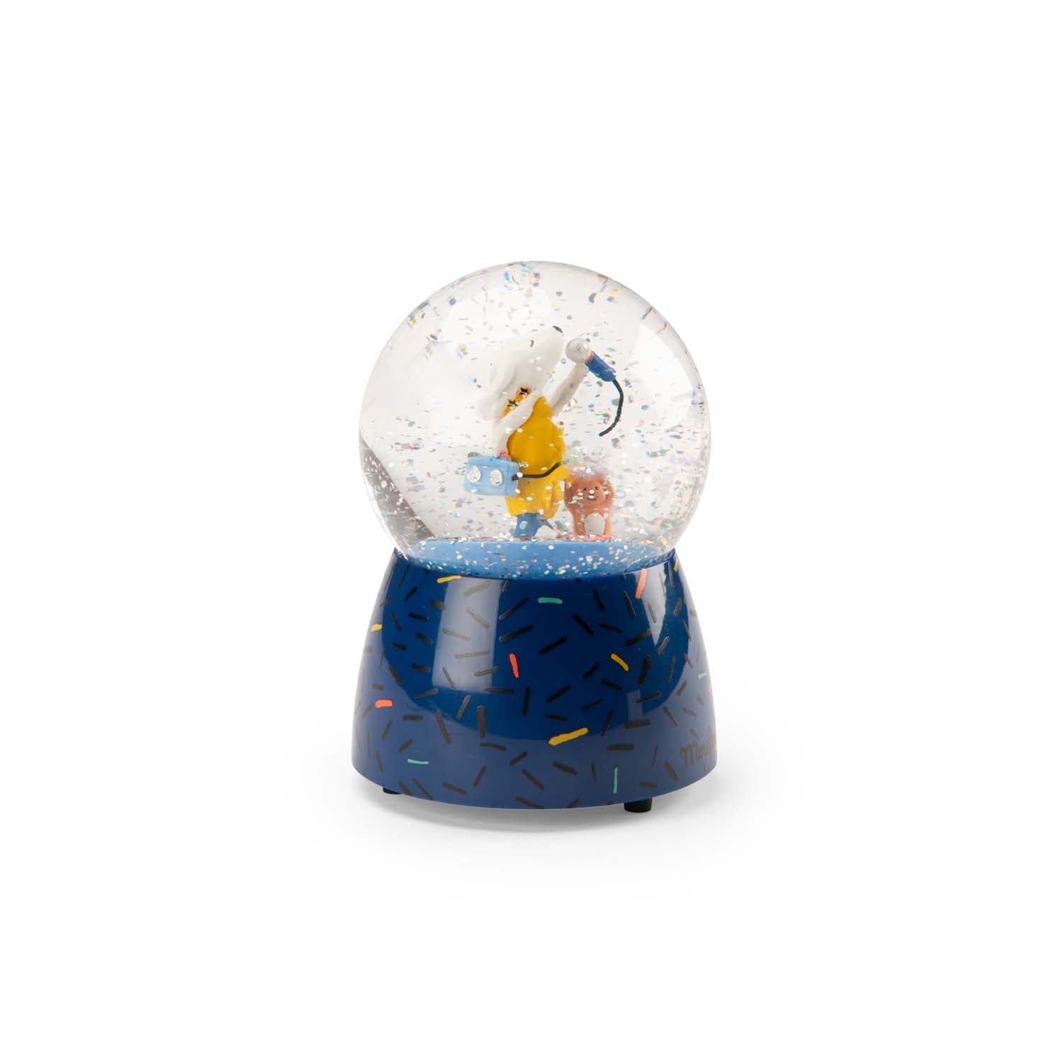 Moulin Roty - Puce & Pilou - Musical Snow Globe
