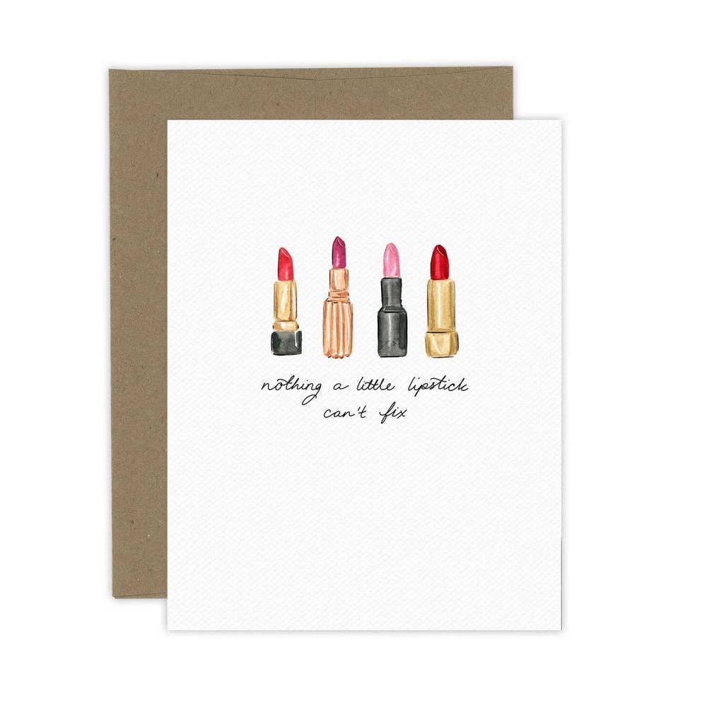 Lipstick Card | Sympathy | Divorce Card