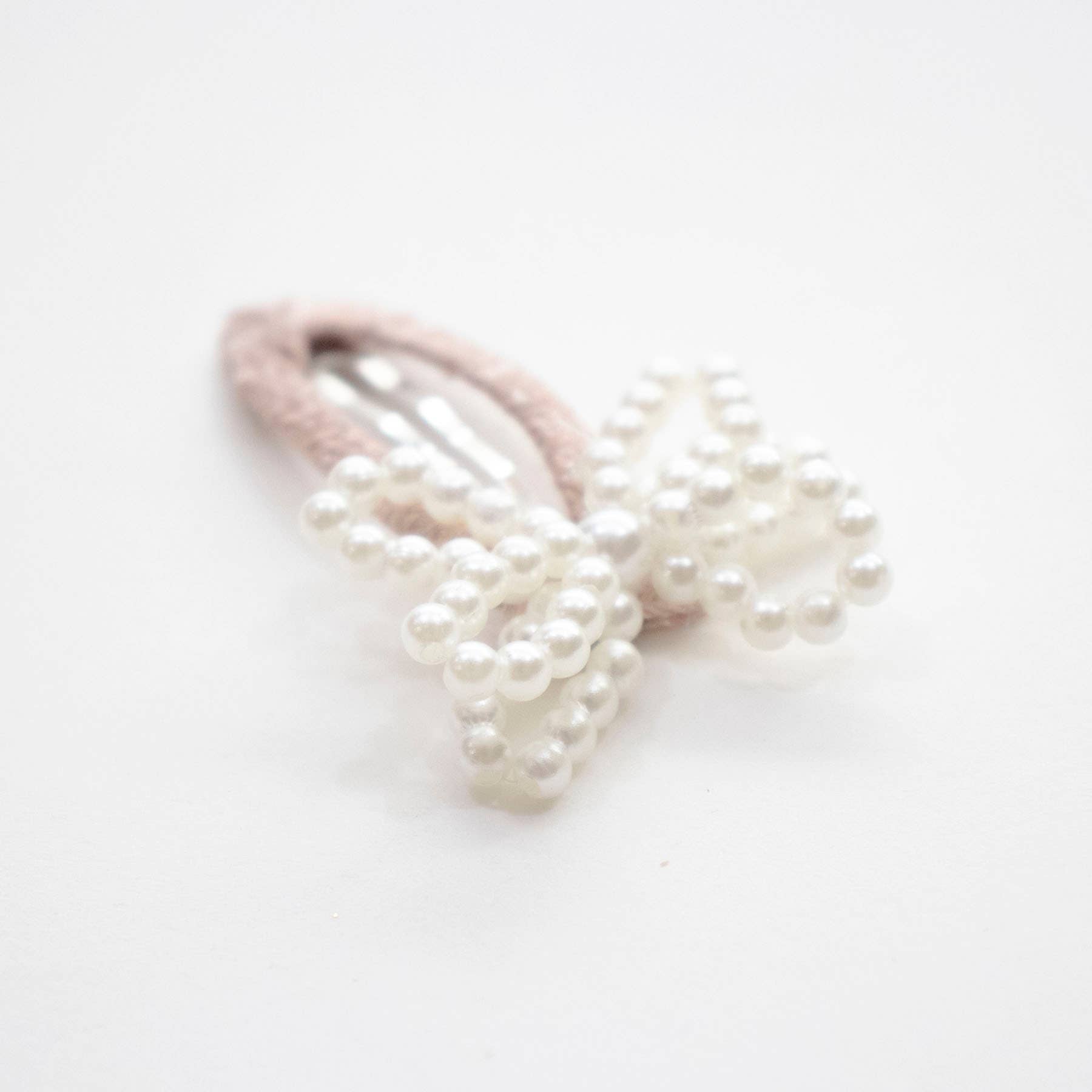 Milena pink hair clips - Paris collection