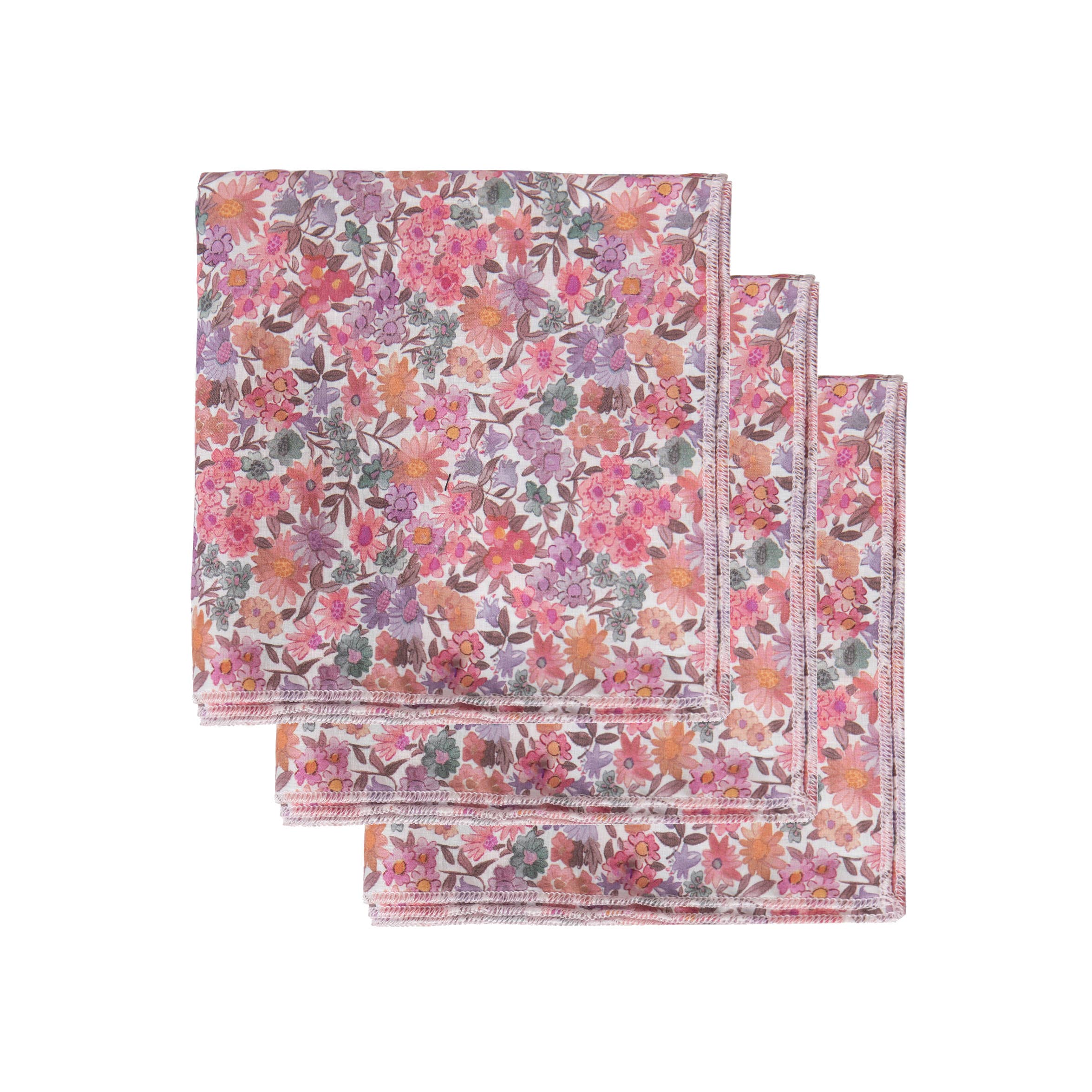 Tonic Australia - Liberty Set of 3 Handkerchiefs Sandra Springs