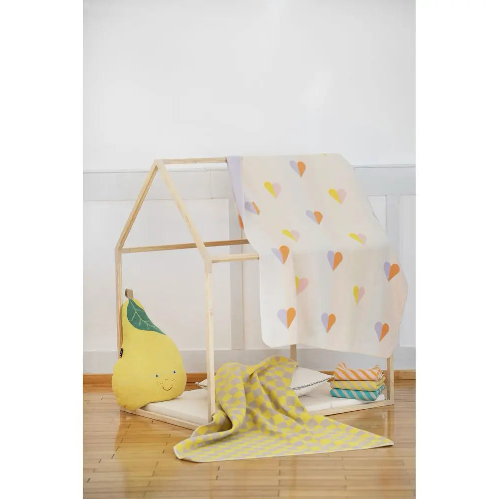 Toddler’s Blanket Juwel - Hearts Allover