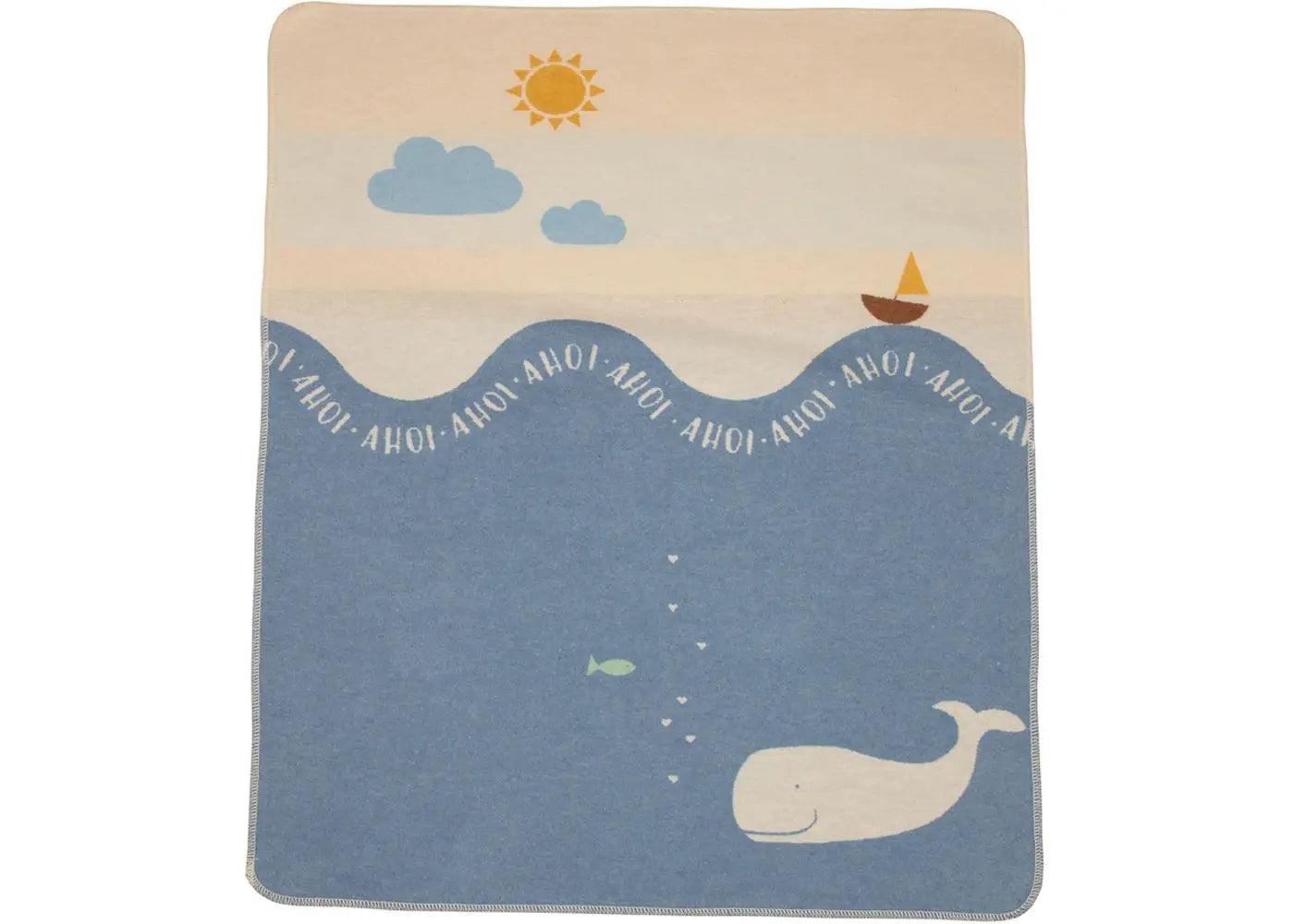 Juwel Baby Blanket - Whale