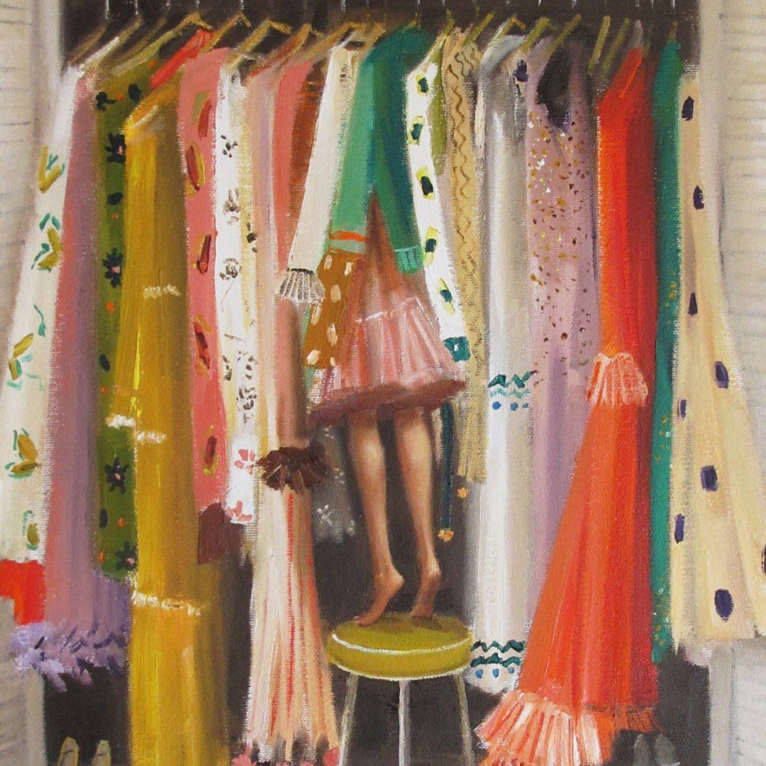 Janet Hill Studio - The Disappearance Of Lonnie Lightfoot Art Print