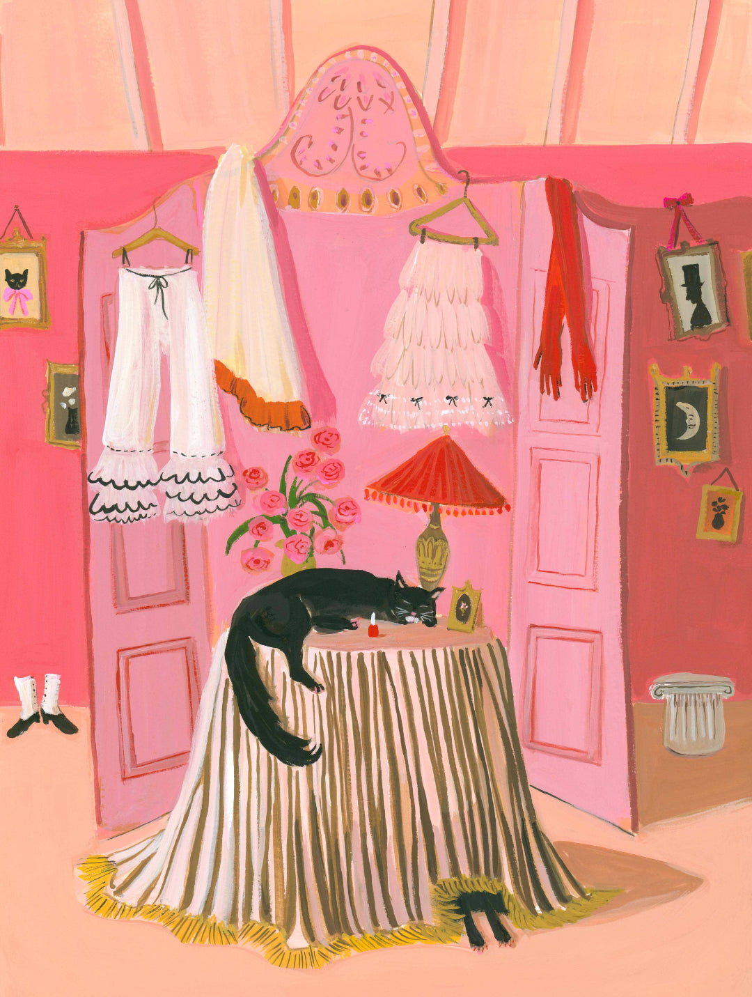 Janet Hill Studio - Catnip Art Print