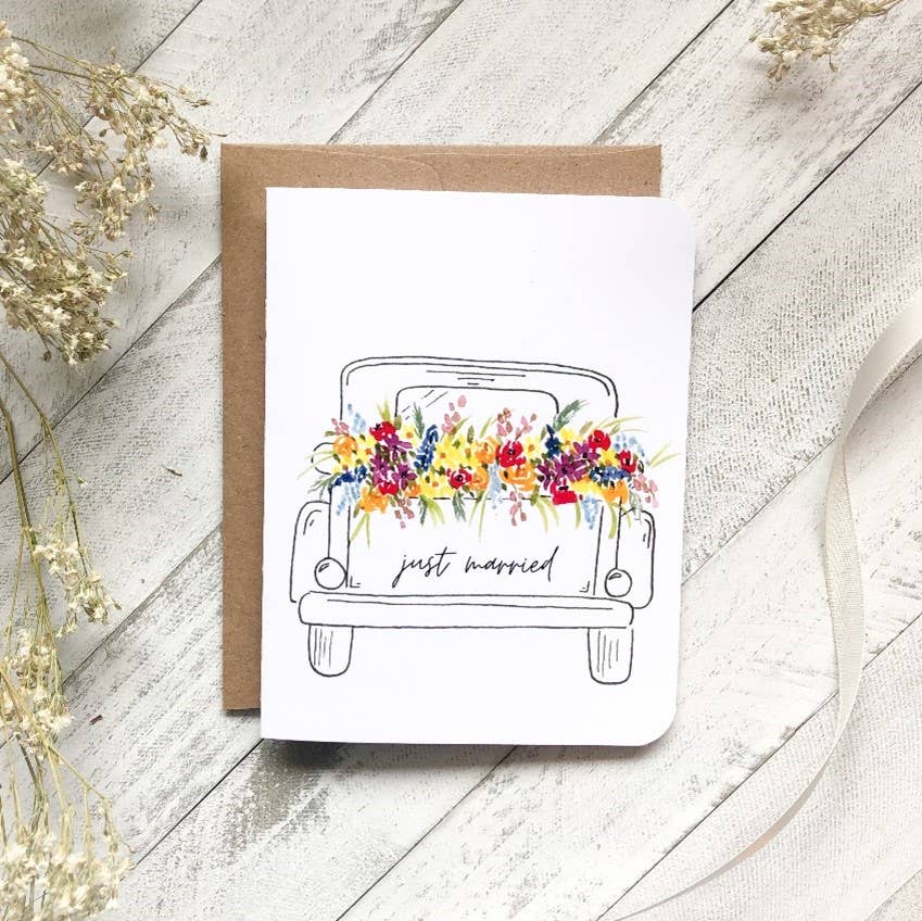 Vintage Truck Greeting Card