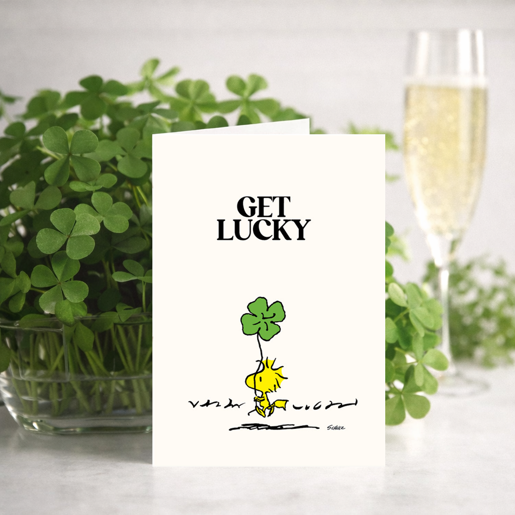 Titlee - Snoopy "Get lucky" Card
