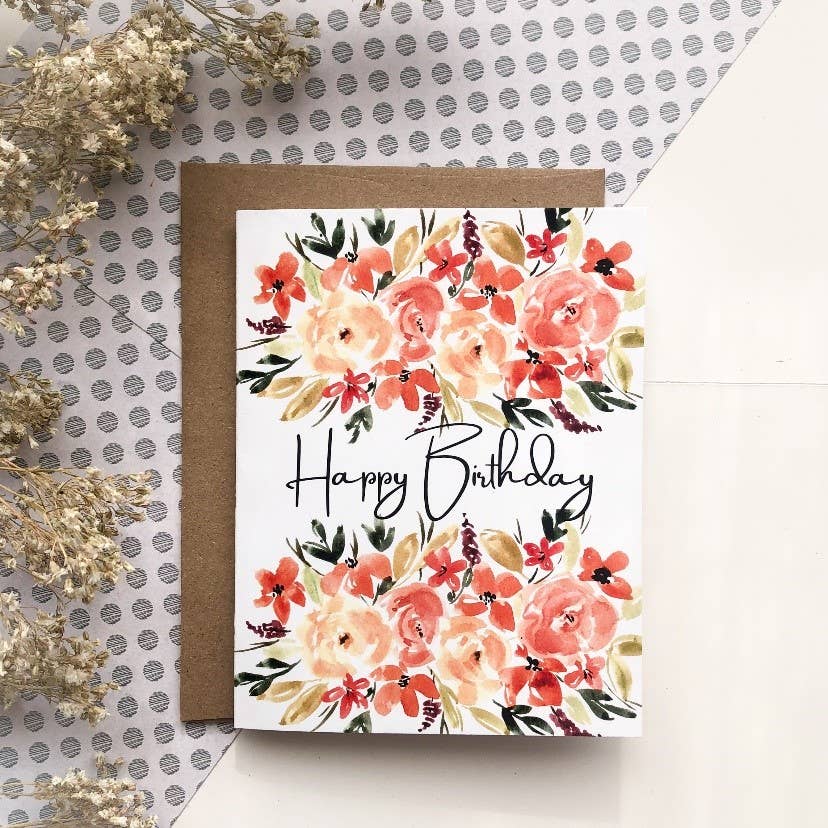 Birthday Bouquet Greeting Card