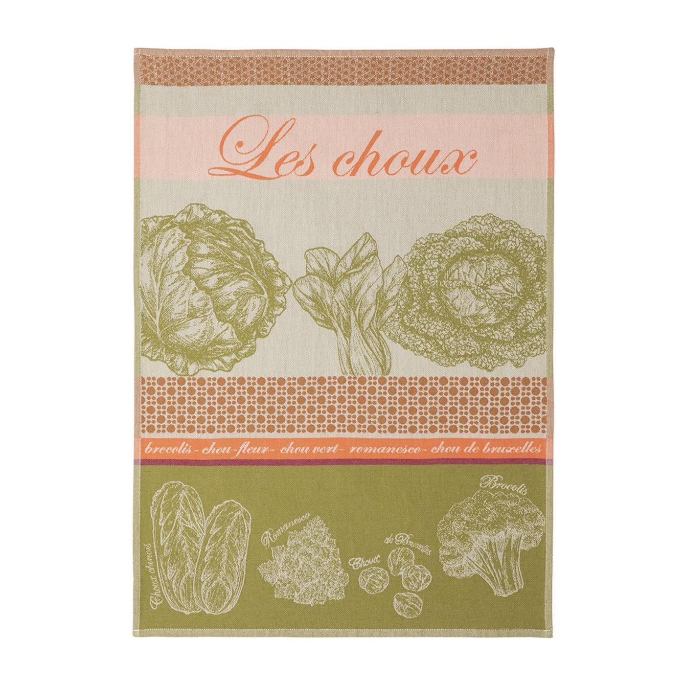 Coucke - Choux Rose Tea Towel