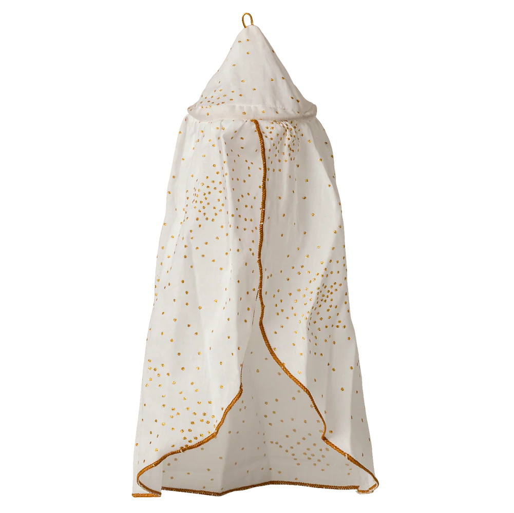 Maileg - Miniature Bed Canopy Off White