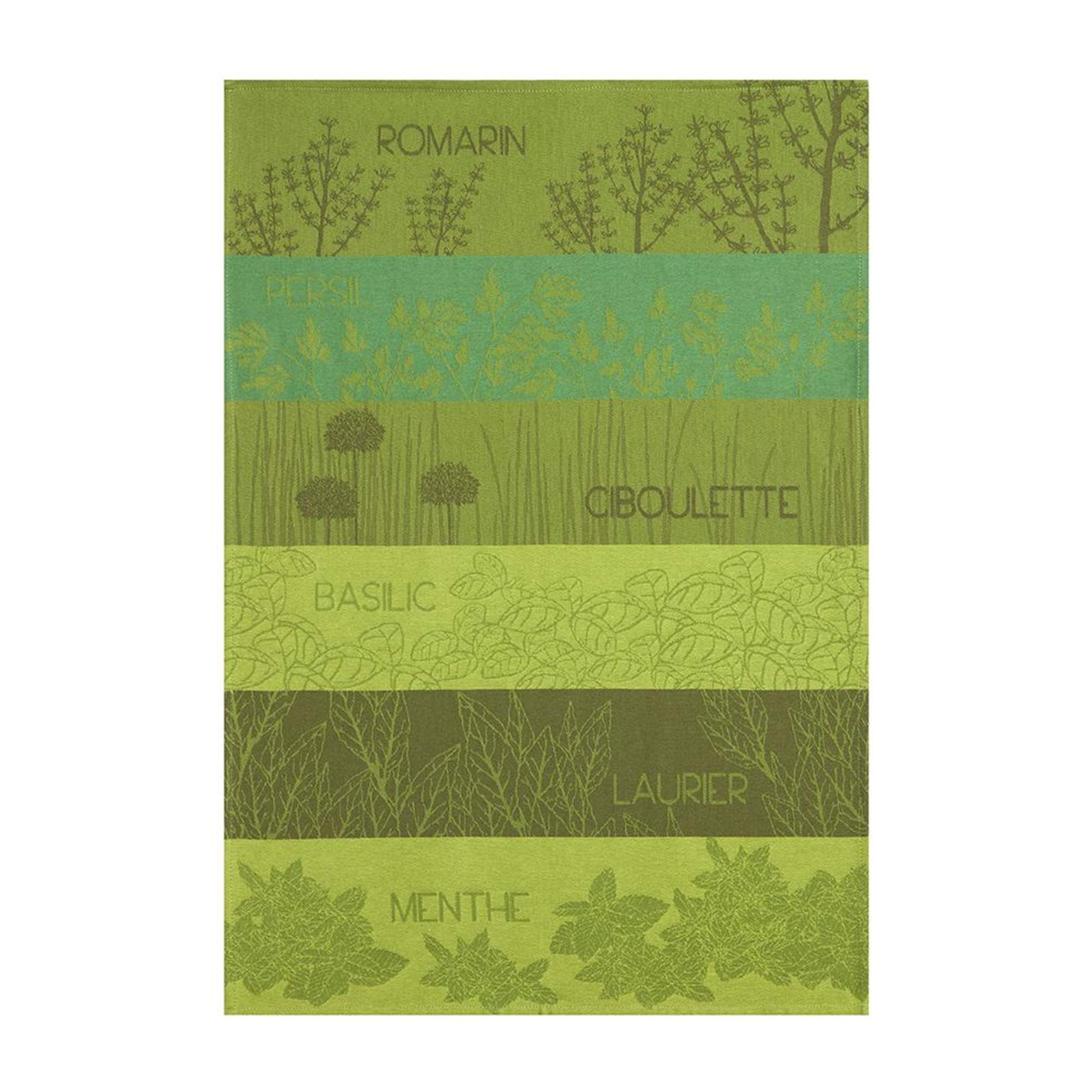 Coucke - Herbes Aromatiques Tea Towel