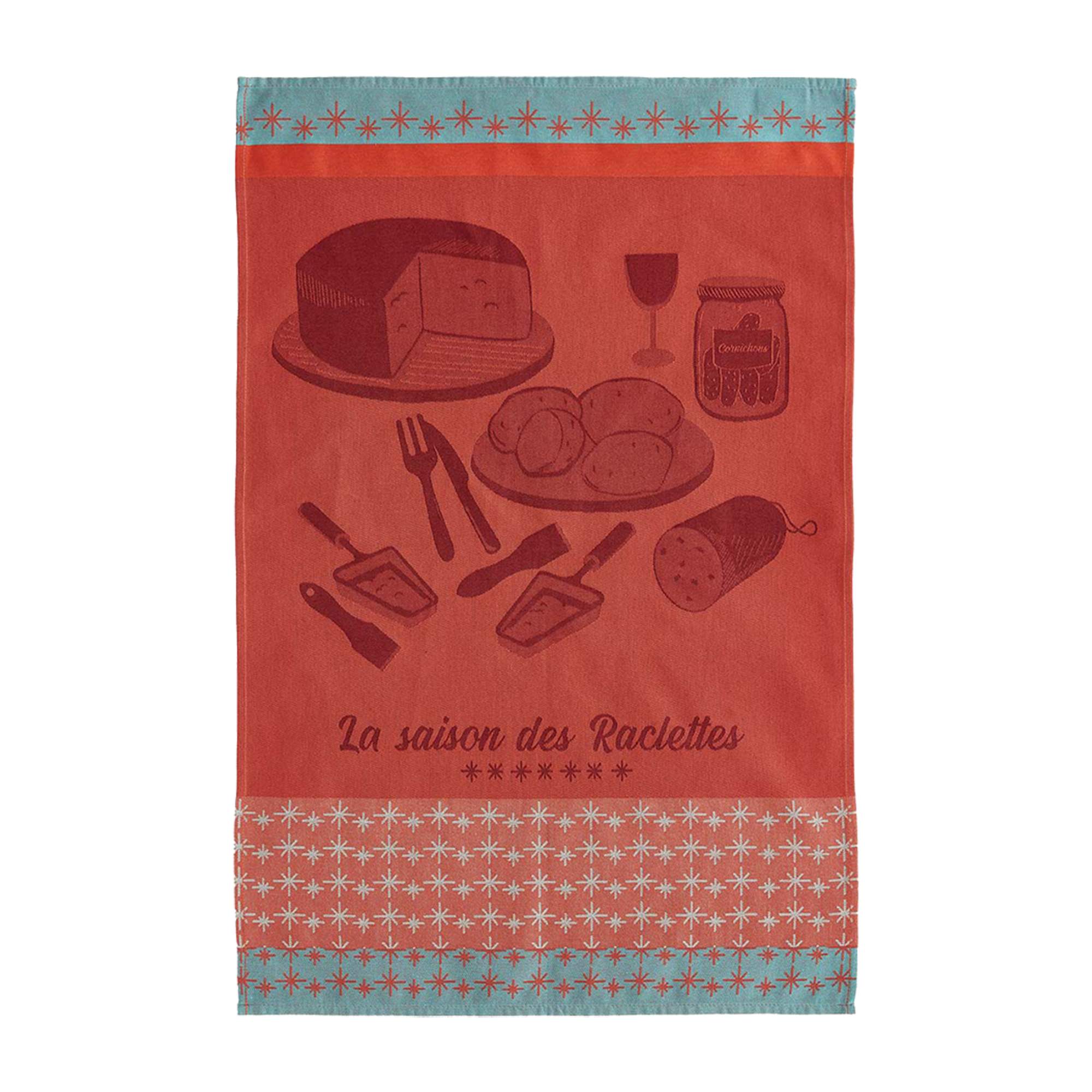Coucke - La Saison des Raclettes Tea Towel