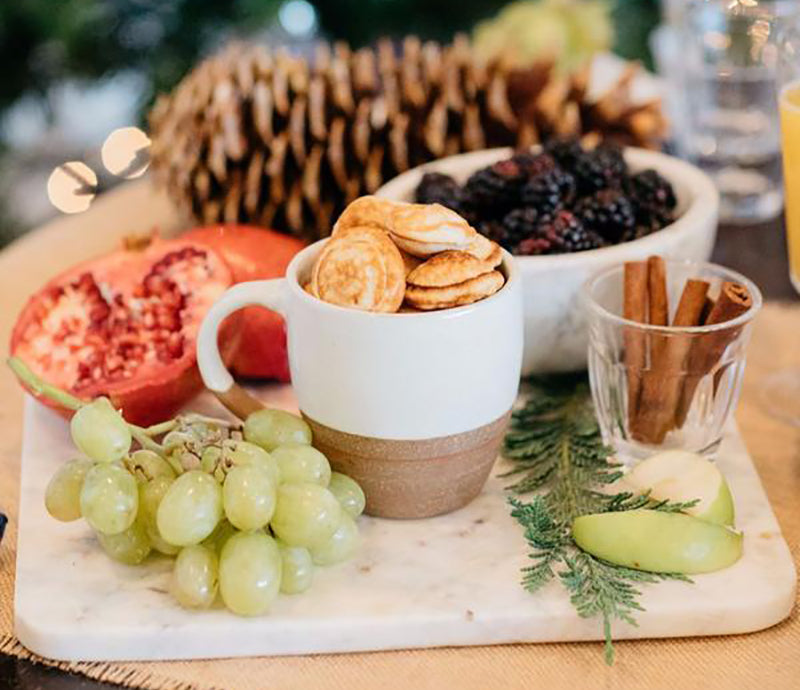 Dessous de Plat Carré en Marbre Belle de Provence