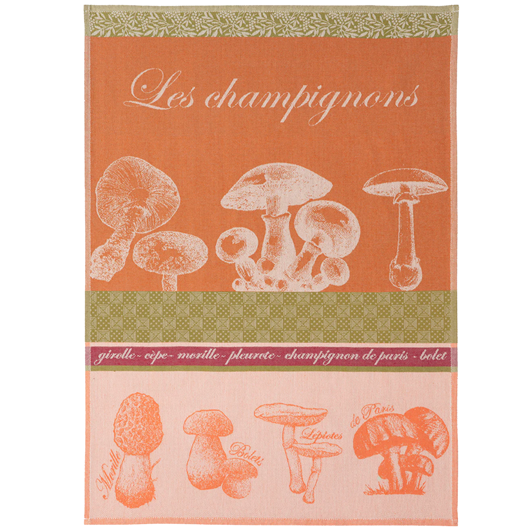 Coucke - Mushrooms Tea Towel