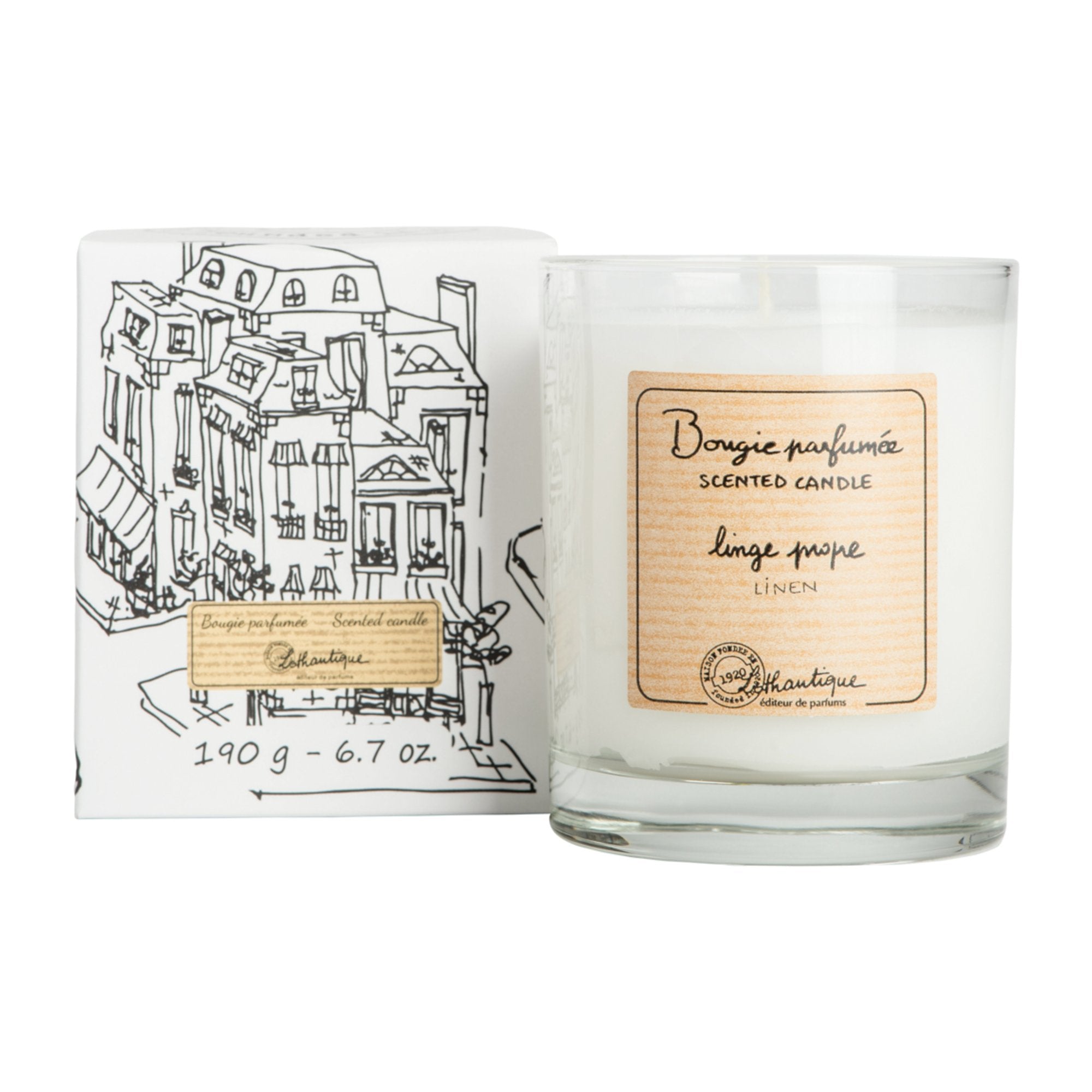 Lothantique - Authentique Linen Scented Candle