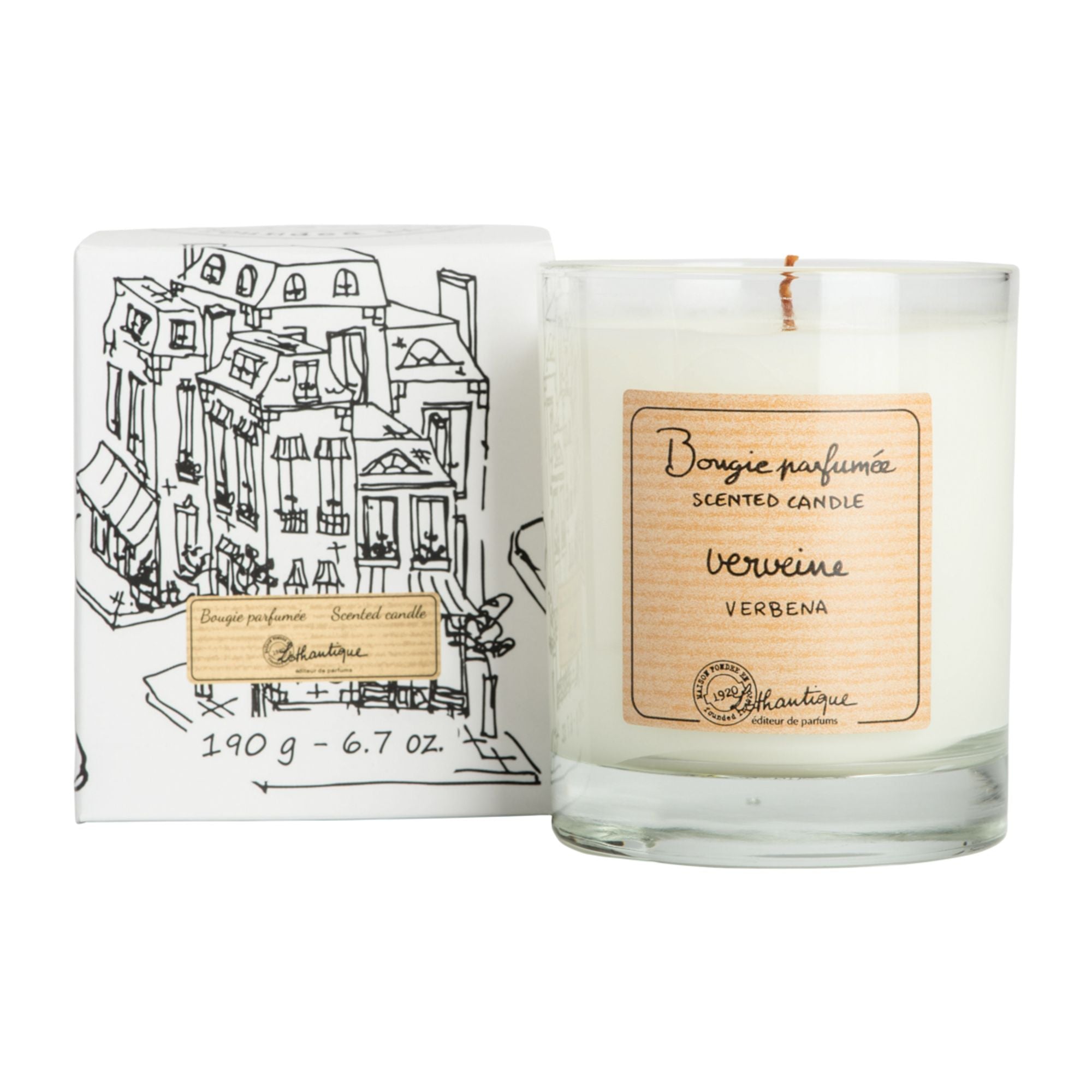 Lothantique - Authentique Verbena Scented Candle