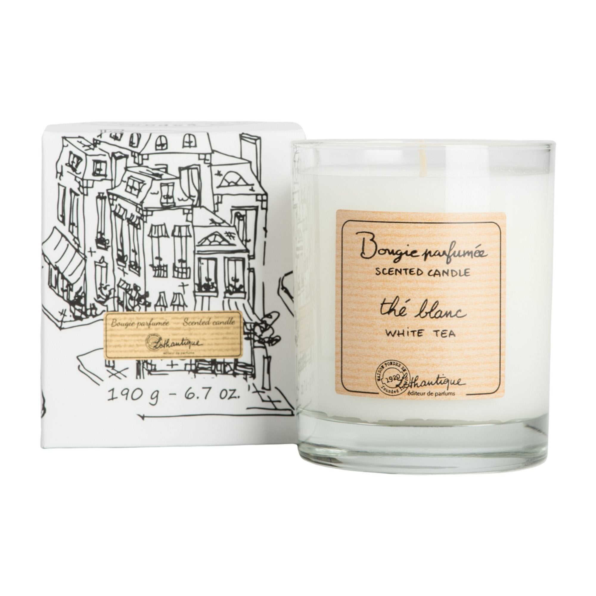 Lothantique - Authentique White Tea Scented Candle