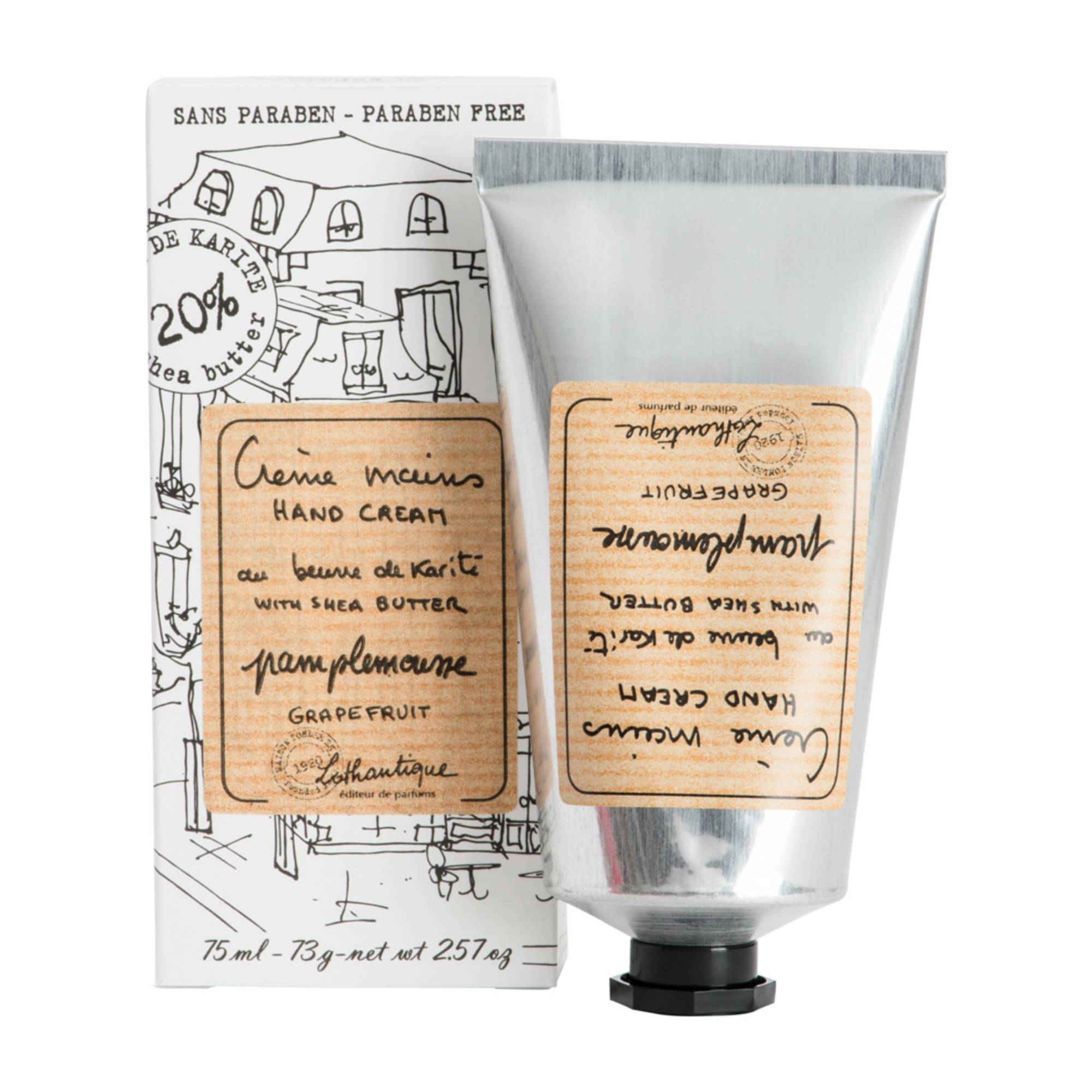 Crème Mains Authentique Pamplemousse