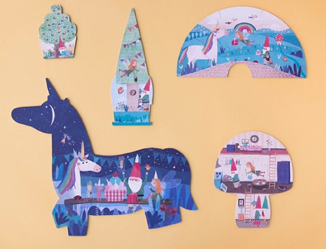 Puzzle Joyeux anniversaire Licorne