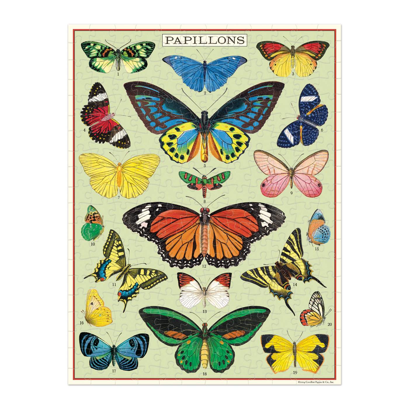 Butterflies 240 Piece Mini Puzzle