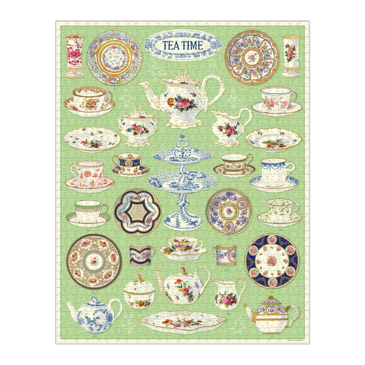 Tea Time 1000 Piece Puzzle