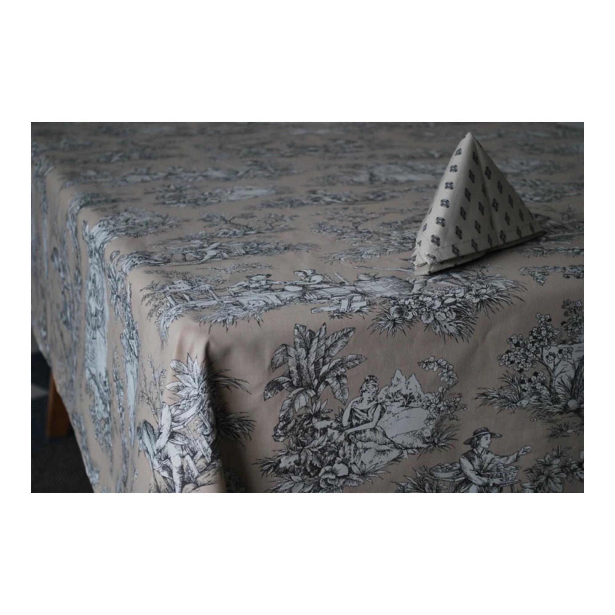 Le Cluny - Tablecloth Villandry Beige