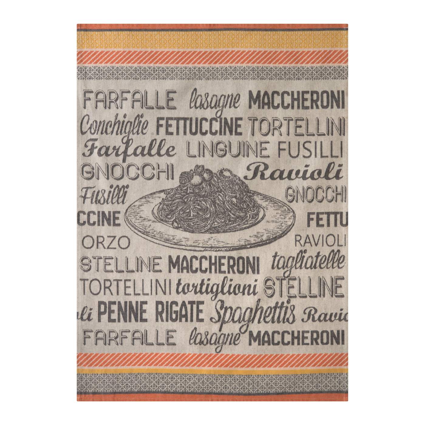Coucke - Plat de Pâtes Tea Towel