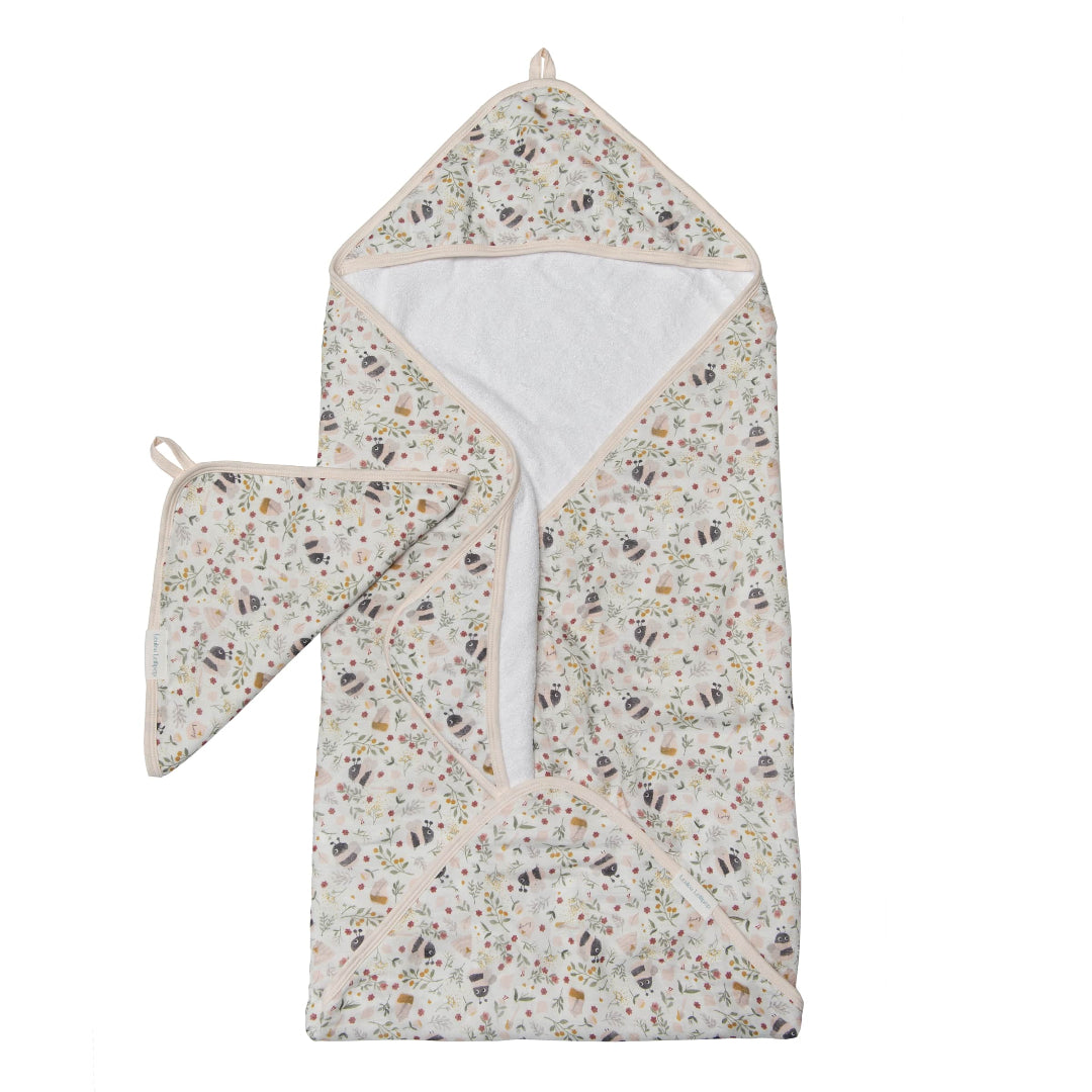 Loulou Lollipop - Hooded Towel Set: Bumble Bees