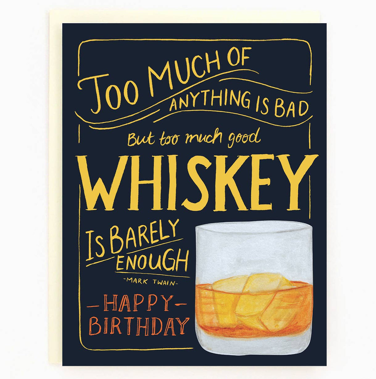 Birthday Whiskey Card