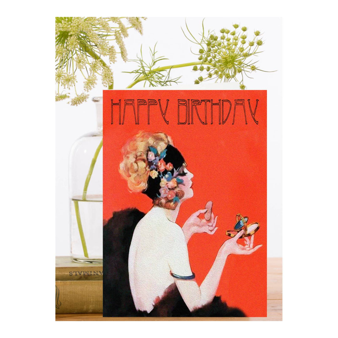 Makeup Birthday Card