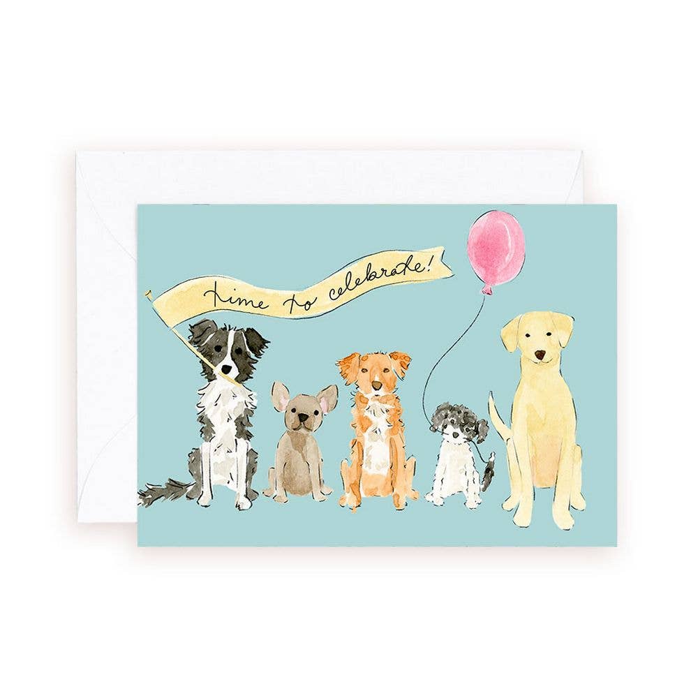 Mini Card - Birthday Dog Pawty Enclosure Card