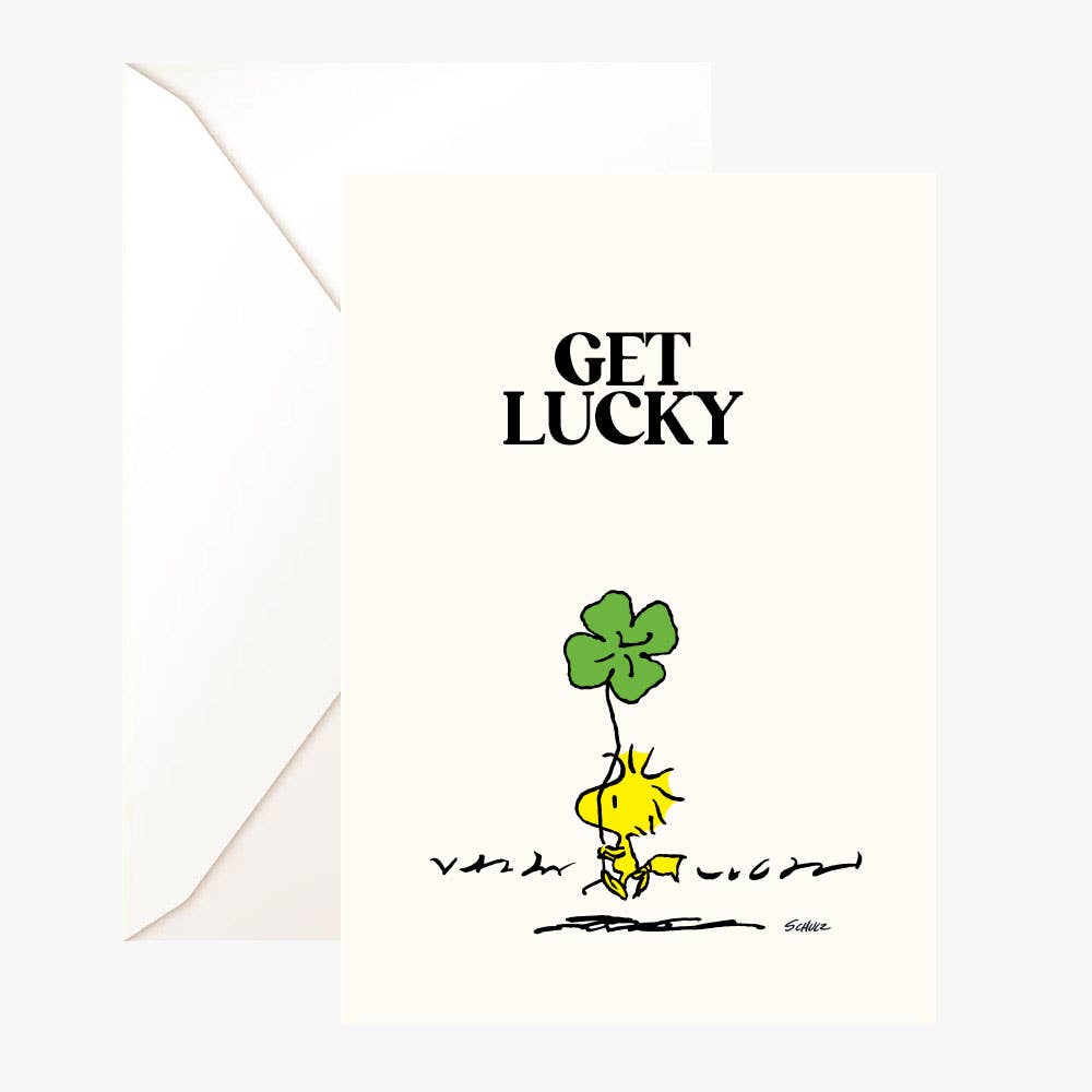 Titlee - Snoopy "Get lucky" Card
