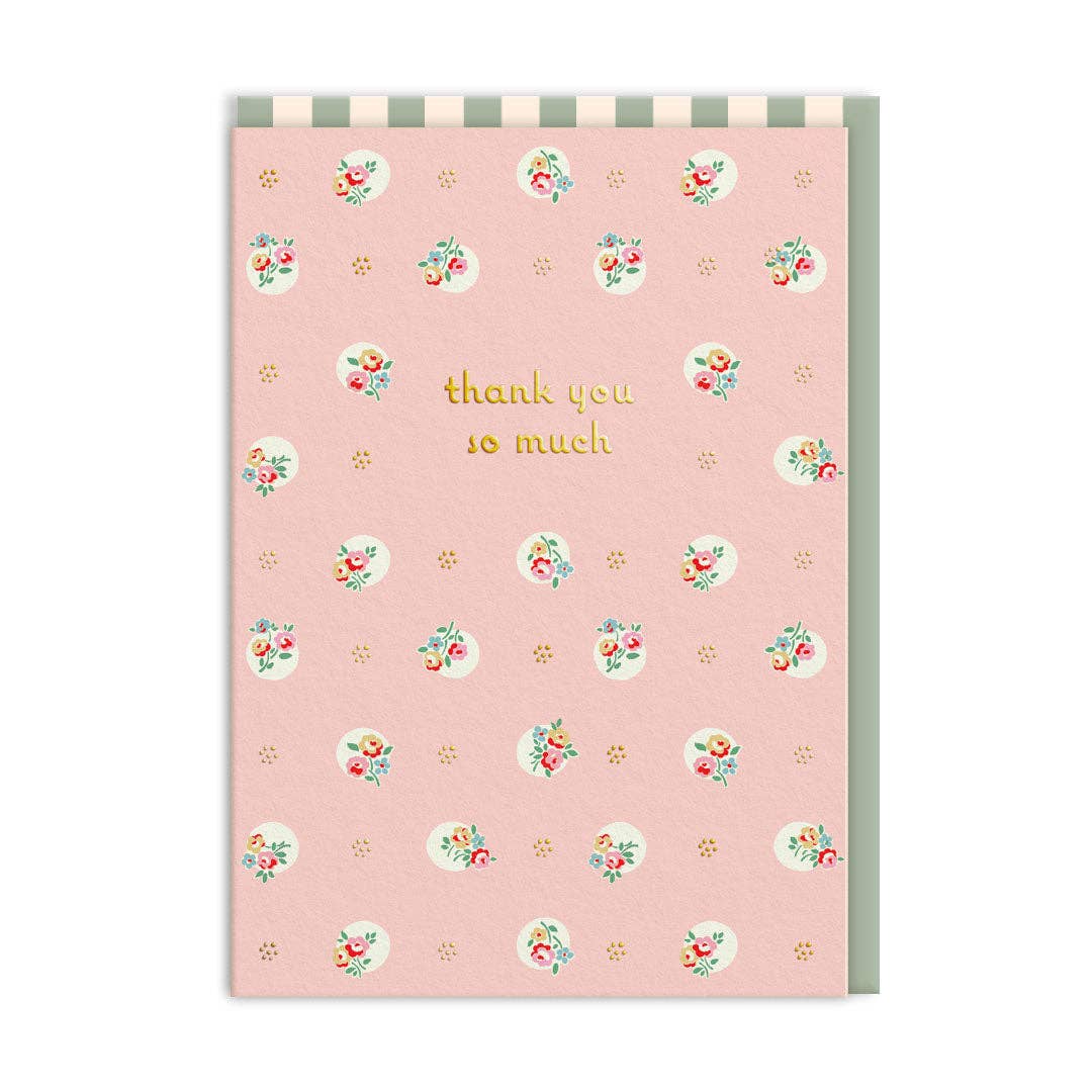 Carte de remerciement à pois de Cath Kidston