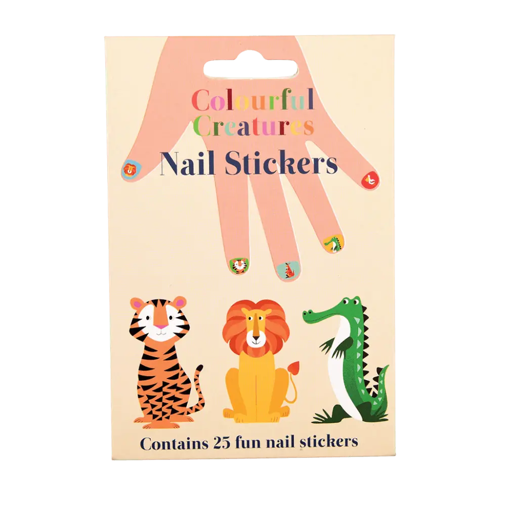 Colourful Creatures Nail Stickers