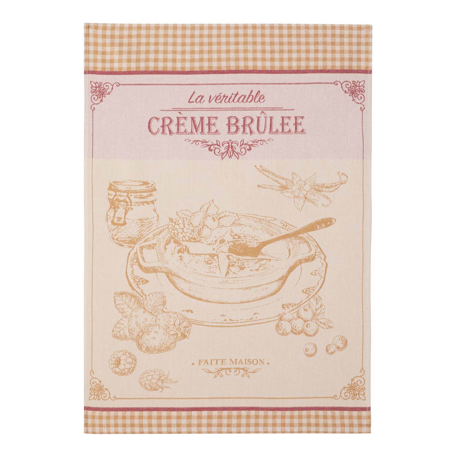 Coucke - Crème Brulee Tea Towel