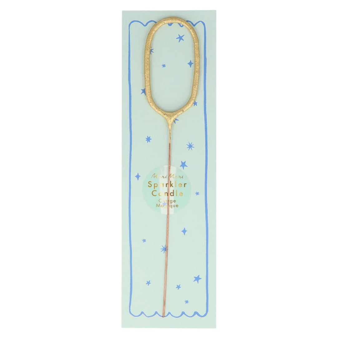 Gold Number Sparkler