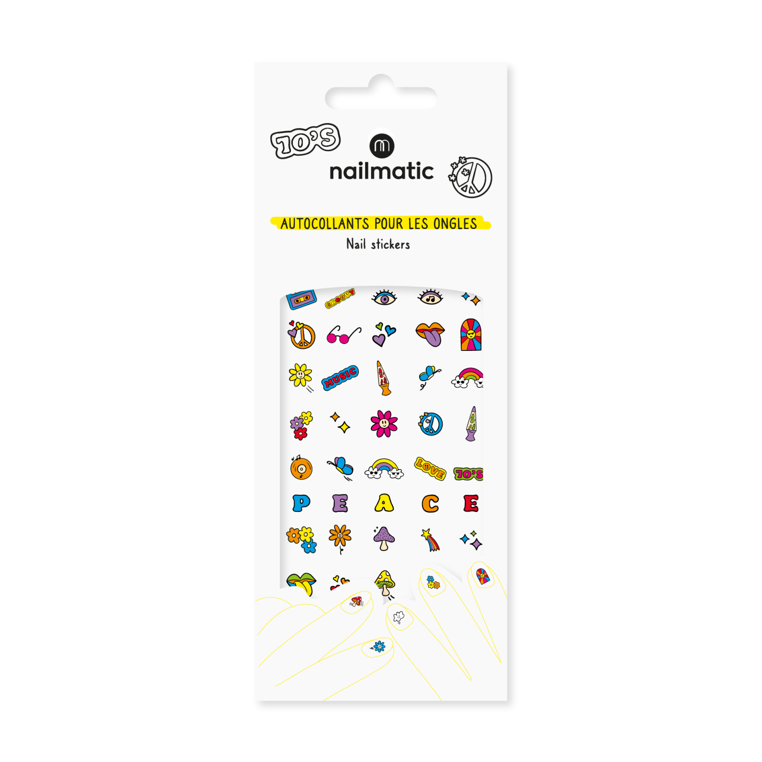 Autocollants pour ongles Happy Nails