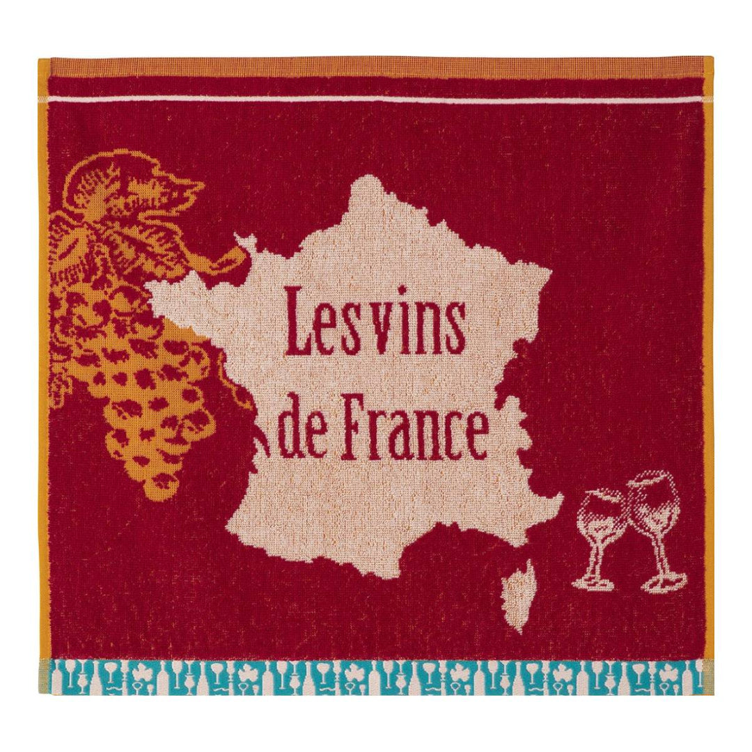 Coucke - Vins de France Terry Tea Towel